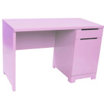 bureau pour fille rose