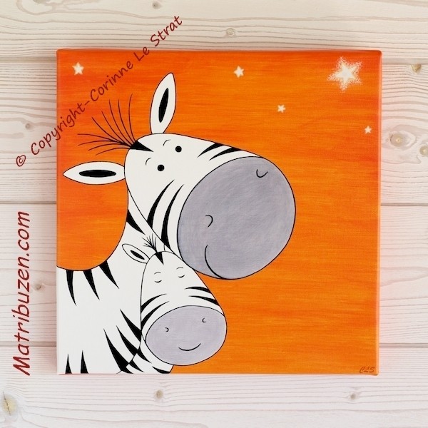 cadre chambre bebe jungle