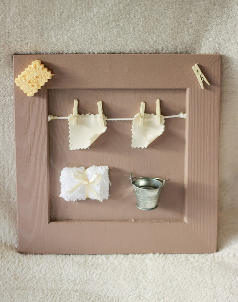 cadre pour chambre de bain