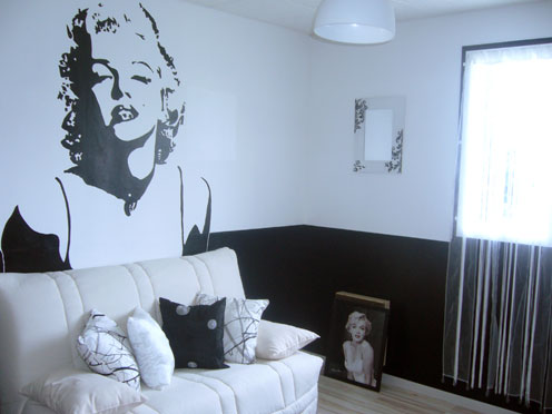chambre deco marilyn monroe
