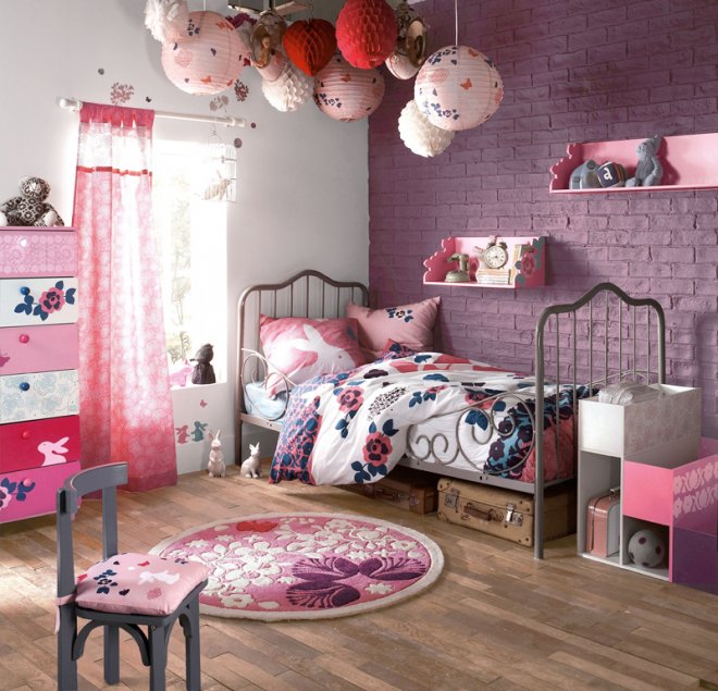 chambre decoration fille