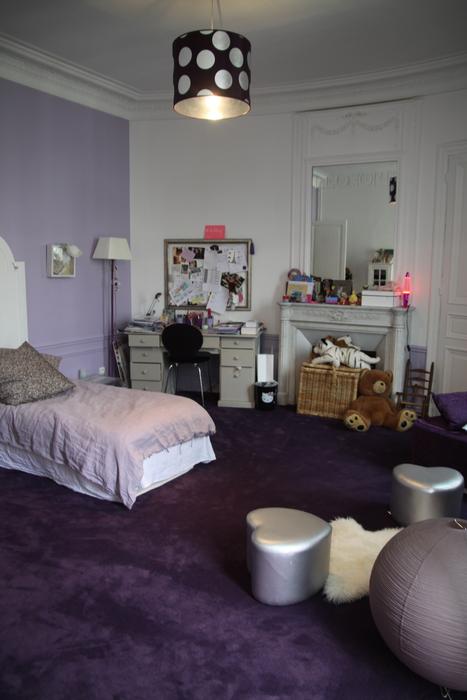 deco chambre aubergine