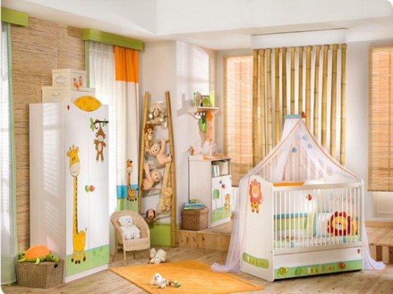 deco chambre bebe afrique
