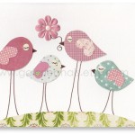 deco chambre bebe fille oiseau