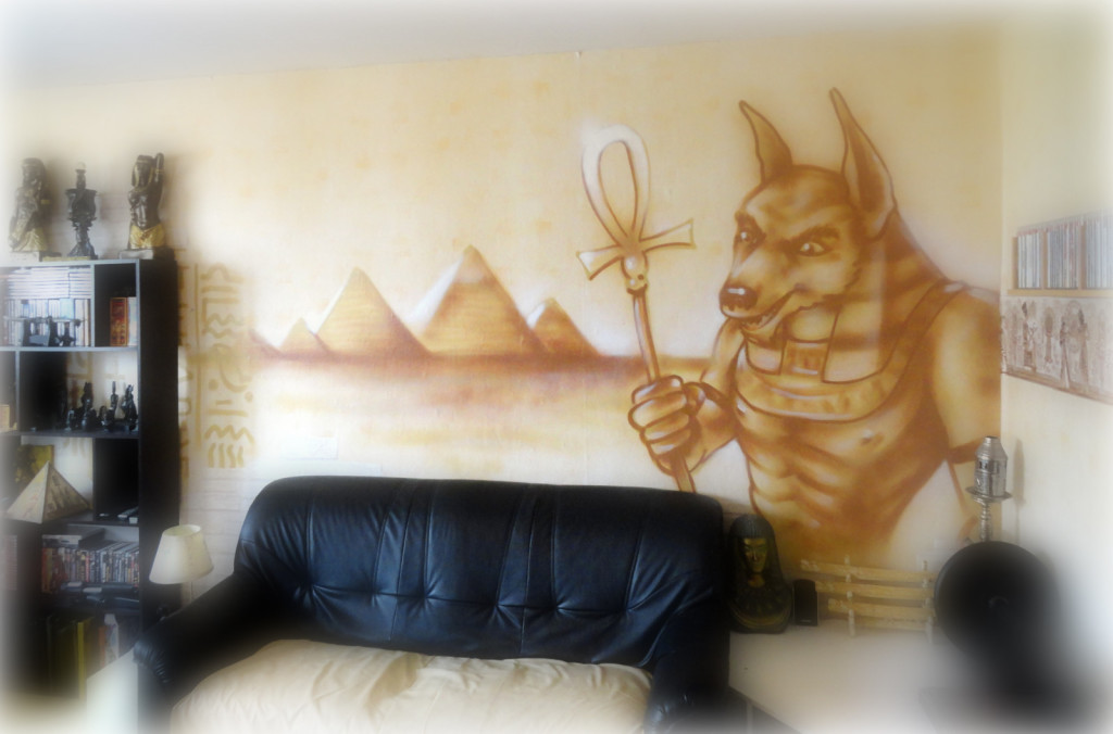 deco chambre egyptienne