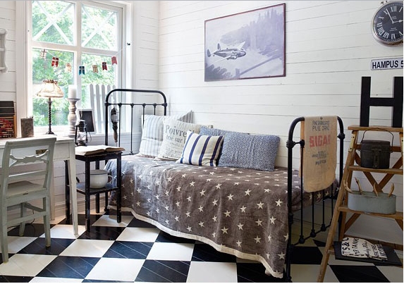 deco chambre fille ado vintage
