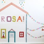 deco chambre fille masking tape