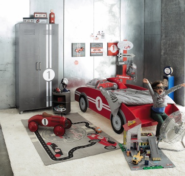 deco chambre garcon voiture