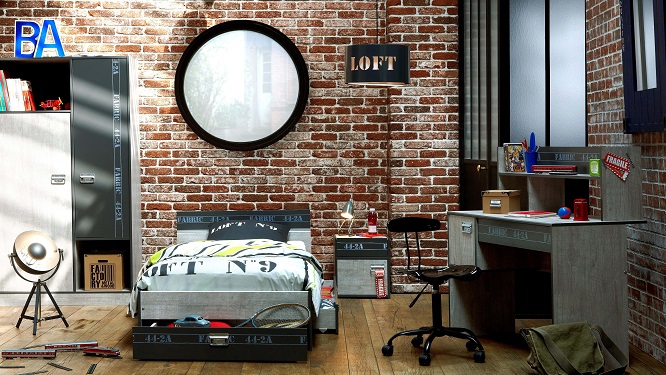 deco chambre urbaine