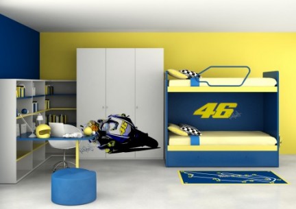 deco chambre valentino rossi