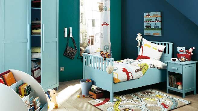 deco chambre voiture garcon