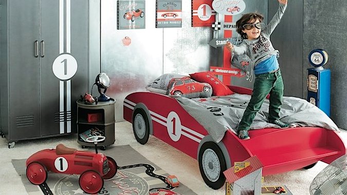 deco chambre voiture garcon