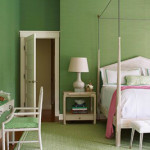 deco pour chambre verte
