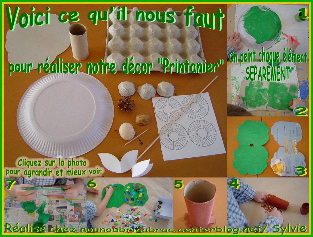 decoration a fabriquer pour le printemps