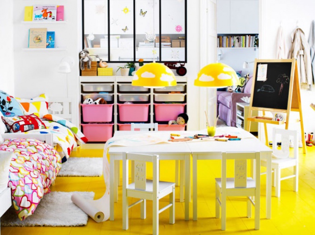 decoration chambre bebe jeux