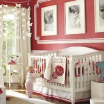 decoration chambre bebe rouge