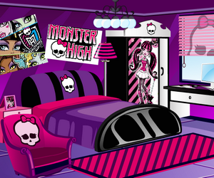 decoration chambre fille monster high