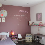 decoration chambre fille vieux rose