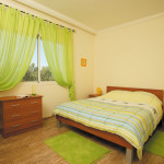 decoration chambre jaune et marron