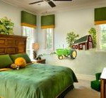 decoration chambre john deere