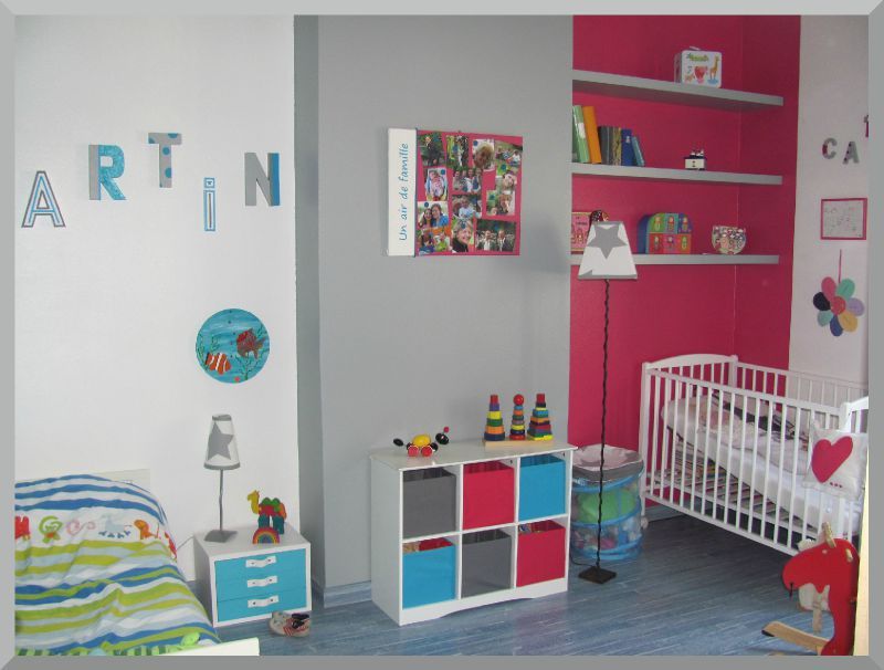 decoration chambre mixte
