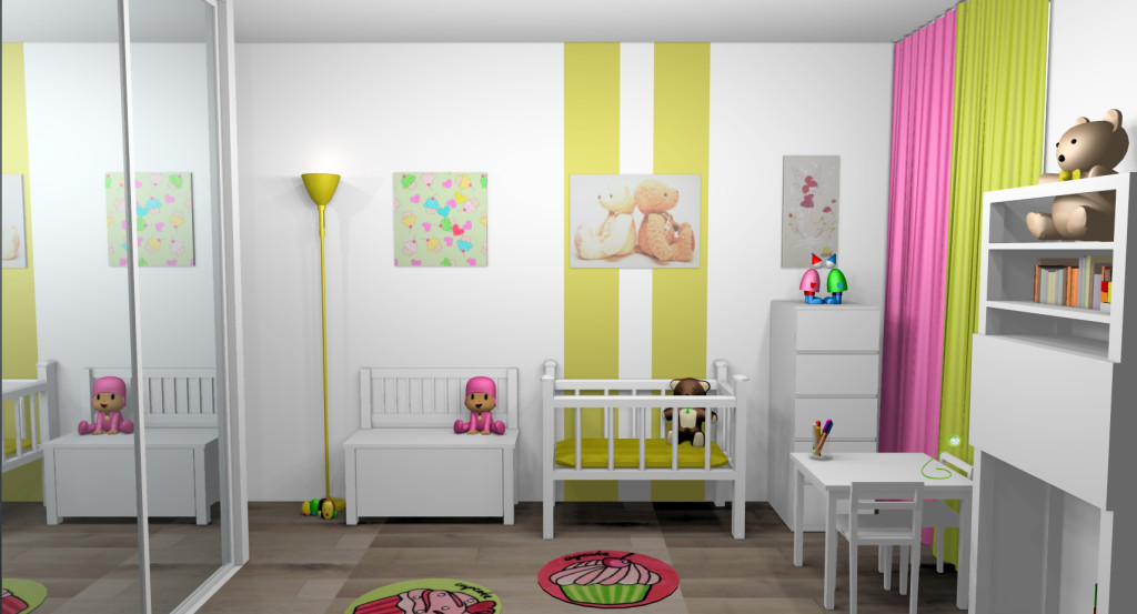decoration chambre mixte