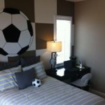 decoration chambre soccer