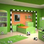decoration chambre soccer