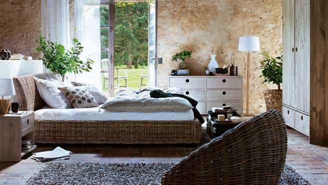 decoration de chambre style campagne