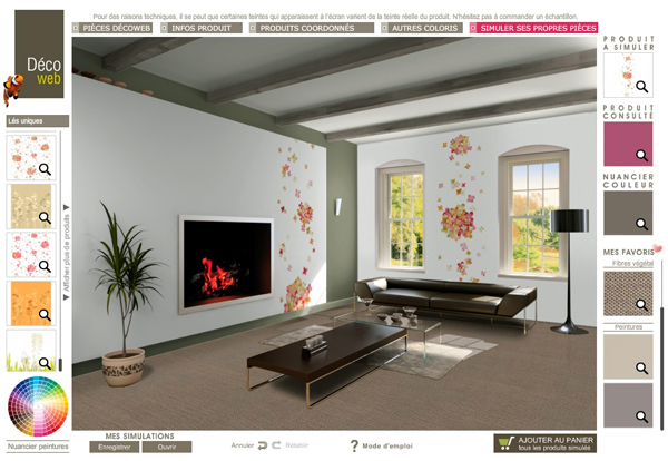 decoration de chambre virtuelle