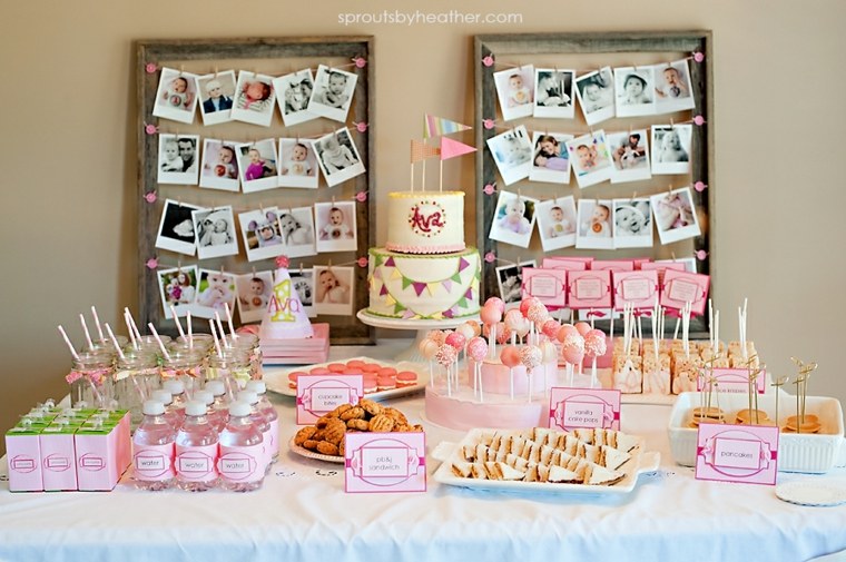 decoration de table anniversaire a fabriquer