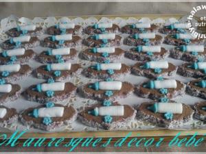 decoration pour chocolat bebe