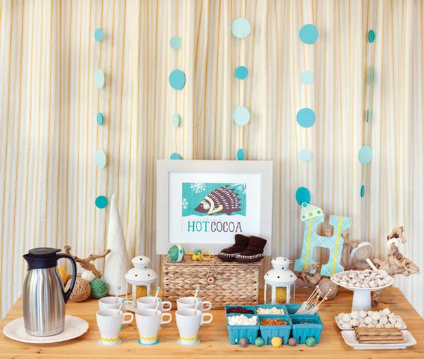 decoration pour chocolat bebe