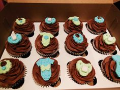 decoration pour chocolat bebe