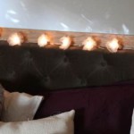 decoration tete de lit lumineuse