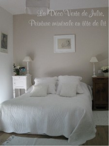 decoration tete de lit peinture
