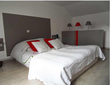 decoration tete de lit peinture