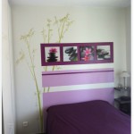 decoration tete de lit peinture