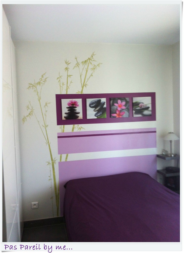 decoration tete de lit peinture