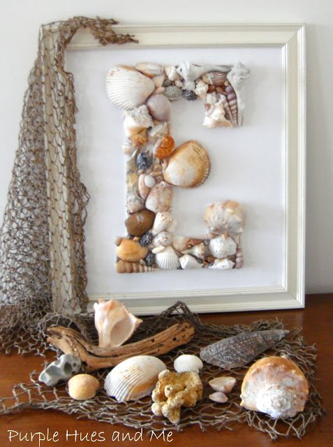 faire decoration avec coquillages