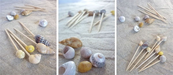 faire decoration avec coquillages