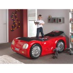 lit junior sleep car rouge
