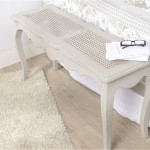 bout de lit bois blanc