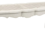 bout de lit bois blanc