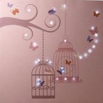 cadre lumineux chambre bebe