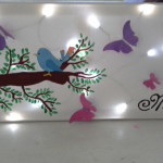 cadre lumineux chambre bebe