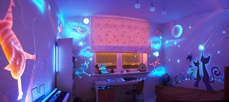 chambre deco planete