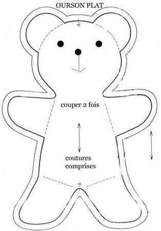 comment faire un doudou ours