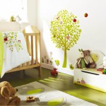 deco chambre bebe jardin