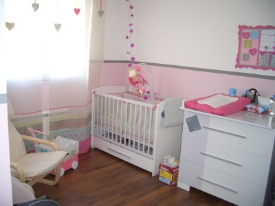deco chambre bebe rose